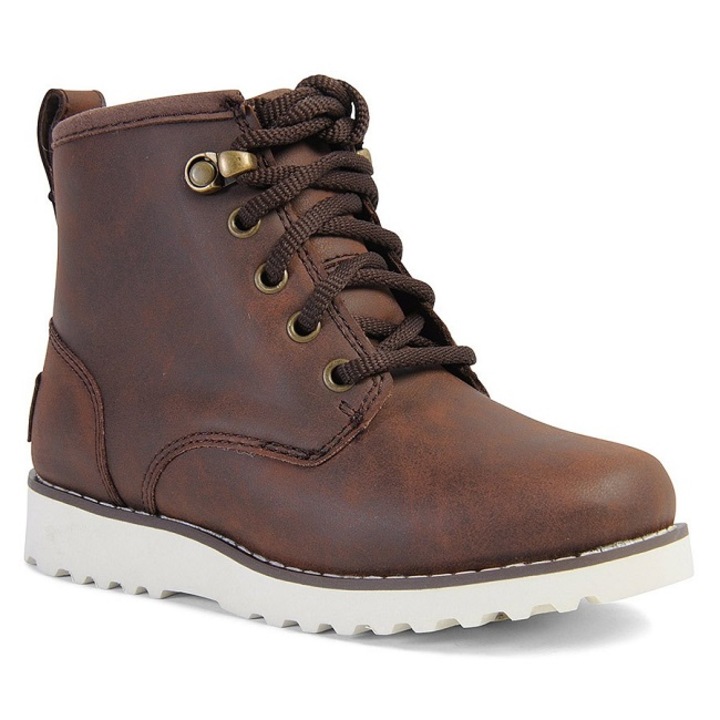 UGG Kids Maple fűzős csizma, barna, 27-es méret
