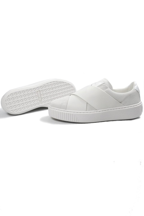 noi Puma Wmns Basket Platform X, bezs, Bézs
