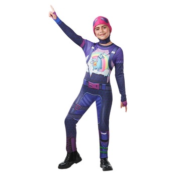 Costum Fortnite Brite Bomber fete 150 cm (10-12 ani) Costum Fortnite Brite Bomber fete 150 cm (10-12 ani)