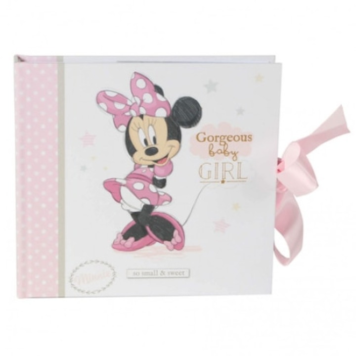 Фотоалбум за бебета Disney Magical Beginnings, Мини, 50 снимки, 10 х15 см, Розов