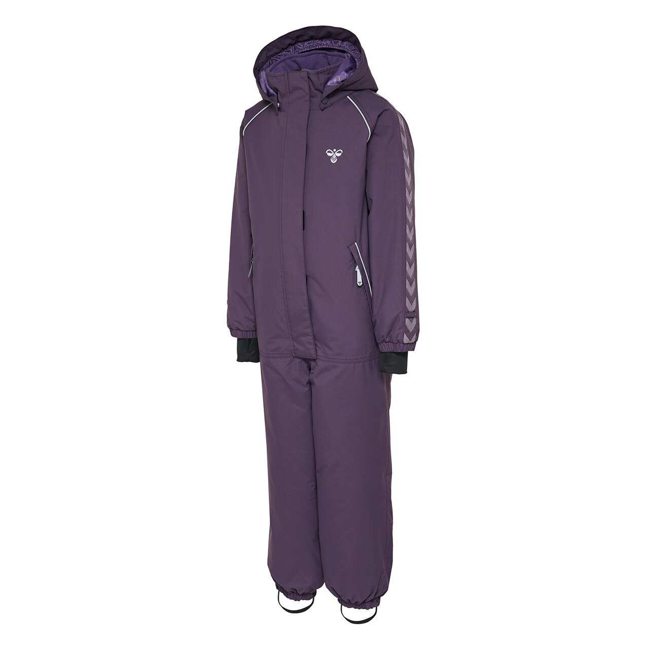 Combinezon iarna Hummel Powder, mov inchis, 140 cm