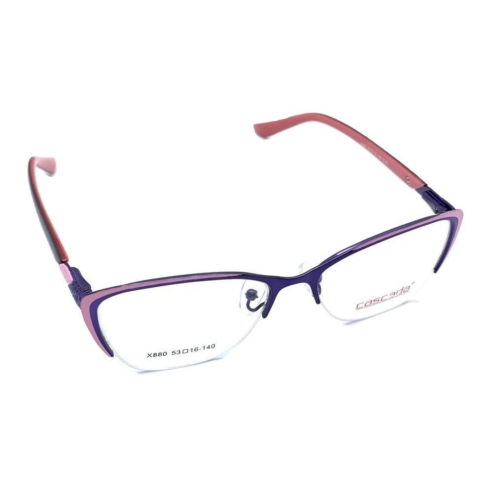 Rame ochelari de vedere, Cascada, Dama, X880, 53mm, Mov/Roz