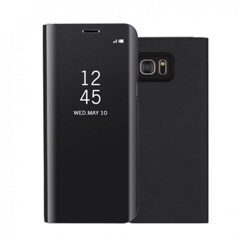 Husa Samsung Galaxy S7 Edge Flippy Flip Cover Oglinda Negru/Black