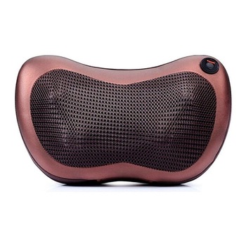 Aparat electric masaj tip perna - relaxare cu masaj cervical sau lombar,priza auto/normala, cu bile infrarosu, design ergonomic, terapie Shiatsu cu incalzire, Urban Trends ® Aparat electric masaj tip perna - relaxare cu masaj cervical sau lombar,priza auto/normala, cu bile infrarosu, design ergonomic, terapie Shiatsu cu incalzire, Urban Trends ®