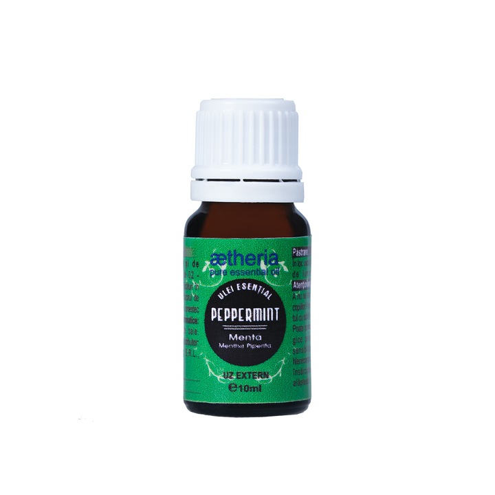 Ulei esential Peppermint (Mentha piperita), 10 ml