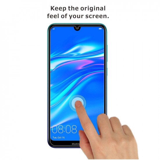 Folie de protectie Sticla securizata pentru Huawei Y7 2019, Transparent