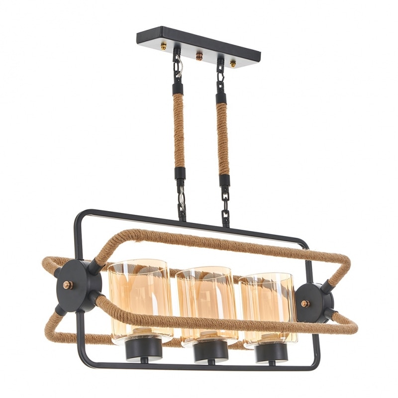 Lustra, Negru, 3x40w, 2017/3 bk