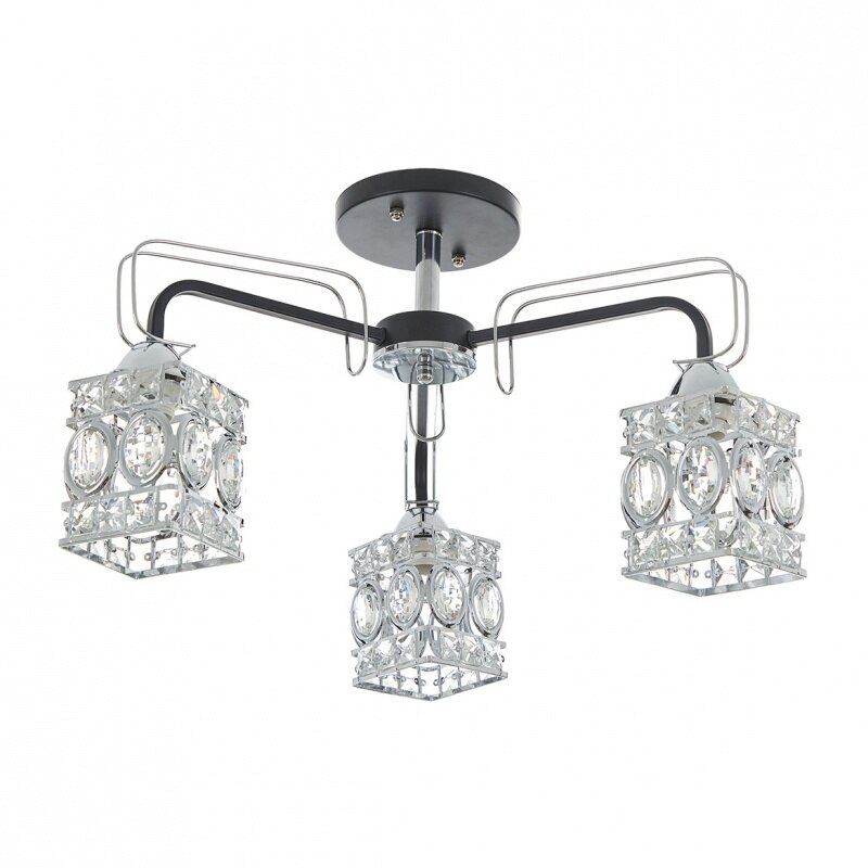 Lustra, Negru, 3x40w, 2021/3 bk