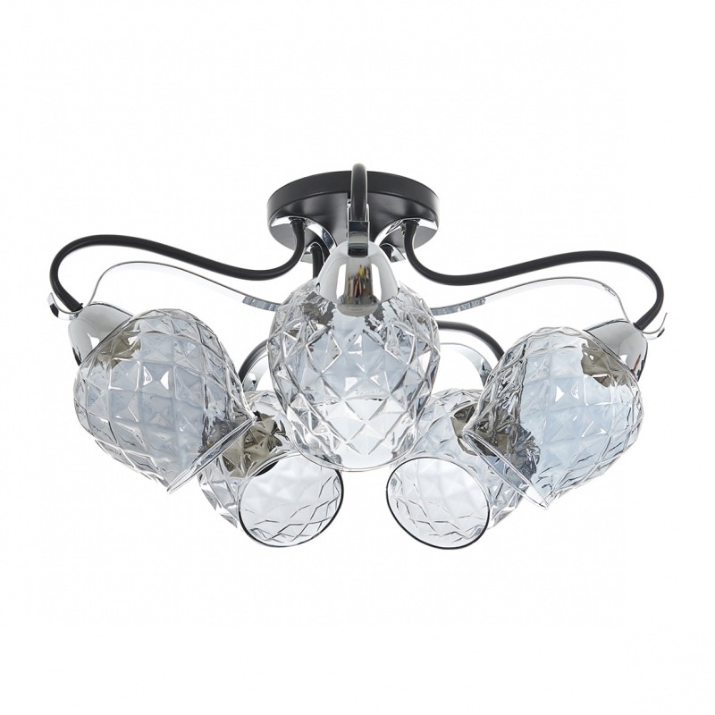 Lustra, Crom, 5x40w, 1996/5 ch/bk