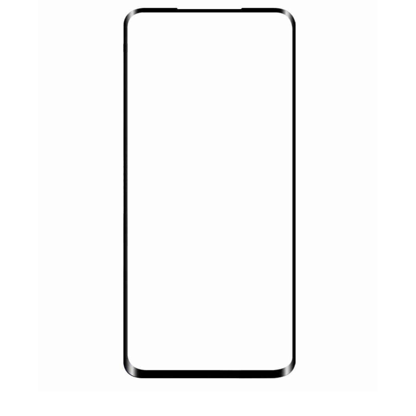 Folie protectie de sticla 9H, sticla securizata pentru OnePlus 7 Pro, Negru