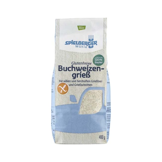 Gris din hrisca Fara Gluten Bio 400 g Eco Spielberger