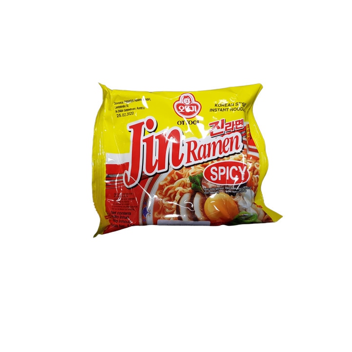 Supa asiatica Jin Ramen Spicy, OTTOGI, 120 g
