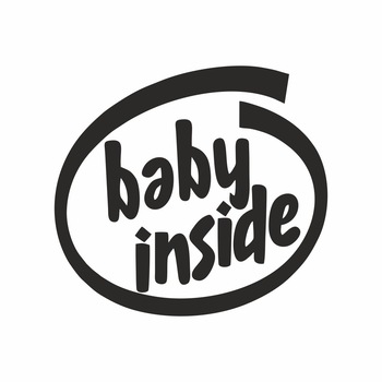 Sticker decorativ, Auto, Tuning, baby on board, PVC autocolant, 16 x 14 cm Sticker decorativ, Auto, Tuning, baby on board, PVC autocolant, 16 x 14 cm