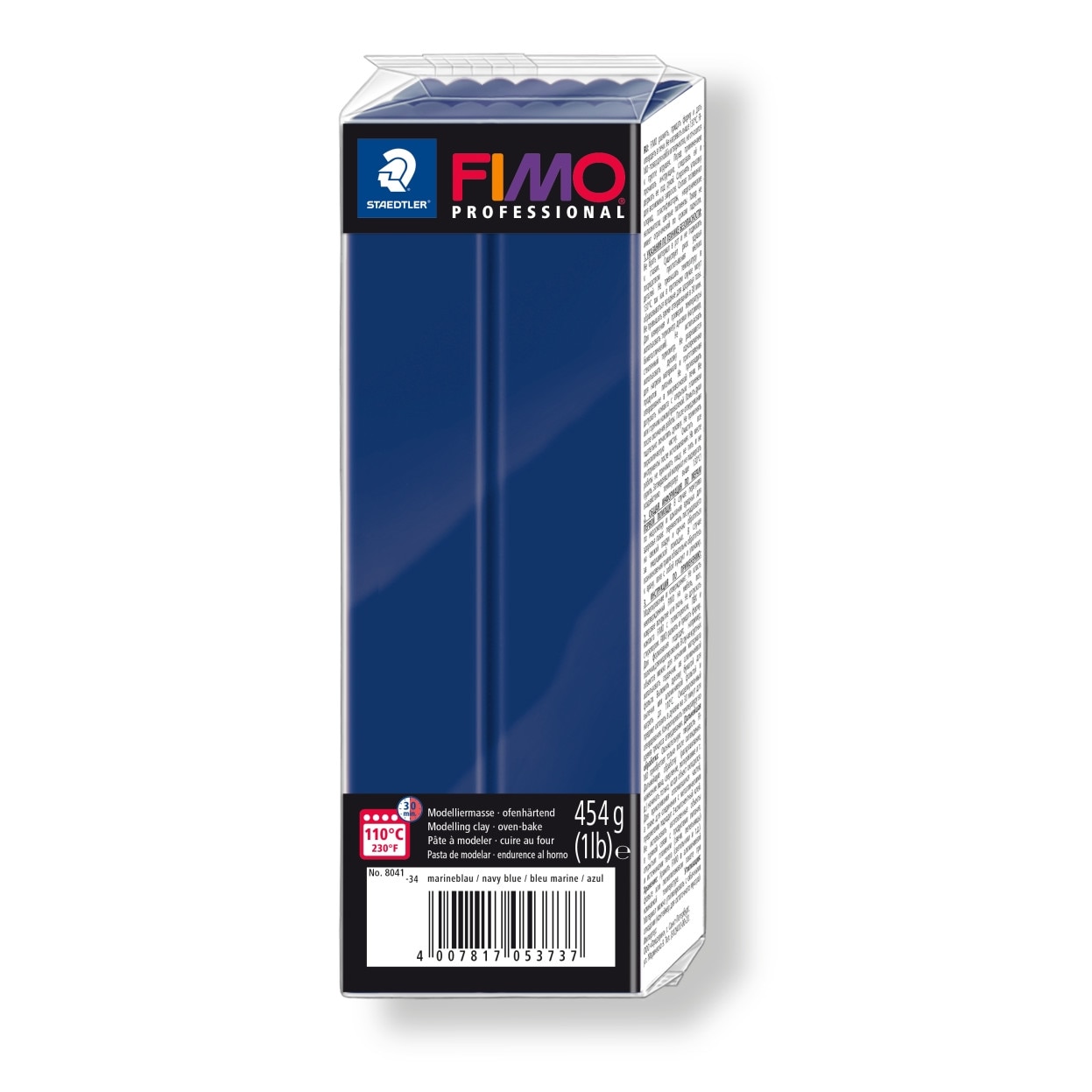 Lut polimeric Fimo Professional pentru modelaj Marine Blue 454g STH-8041-34