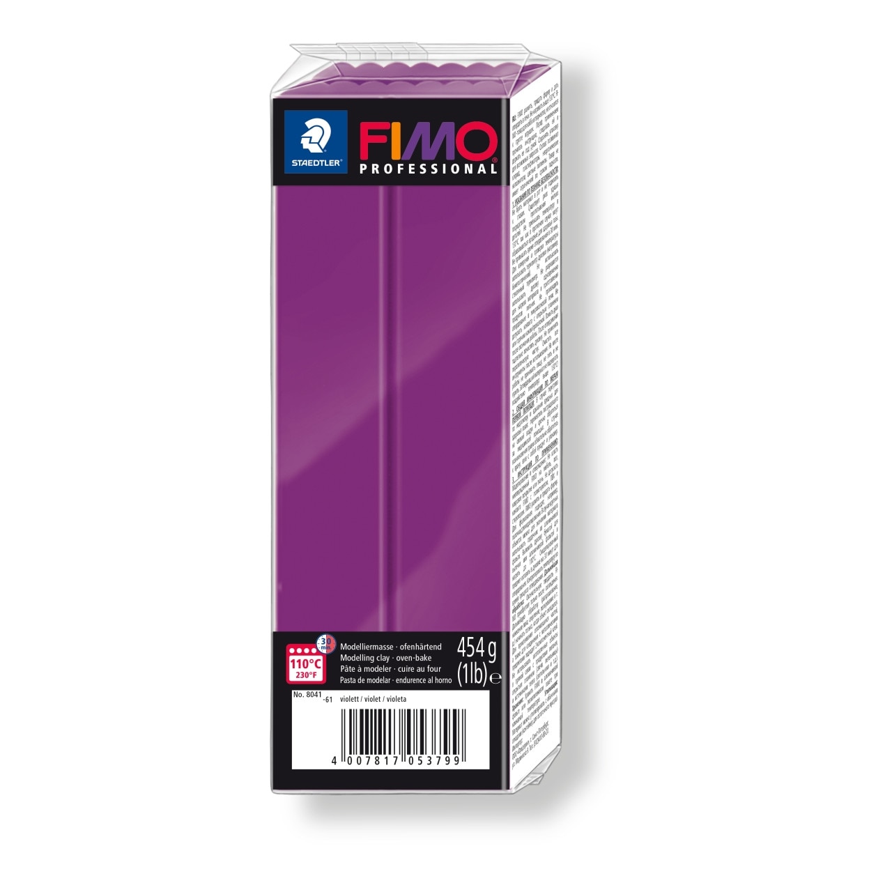 Lut polimeric Fimo Professional pentru modelaj Violet 454g STH-8041-61