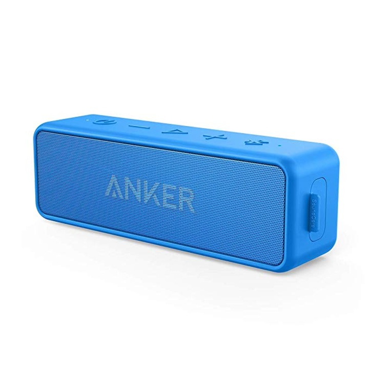 Boxa Portabila Anker SoundCore2, Wireless, Bluetooth 4.2, Waterproof, Dustproof, Albastru