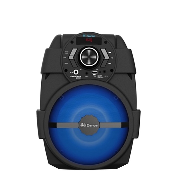 Тонколона iDance Groove 200X , FM, караоке, Bluetooth, количка, безжичен микрофон, USB