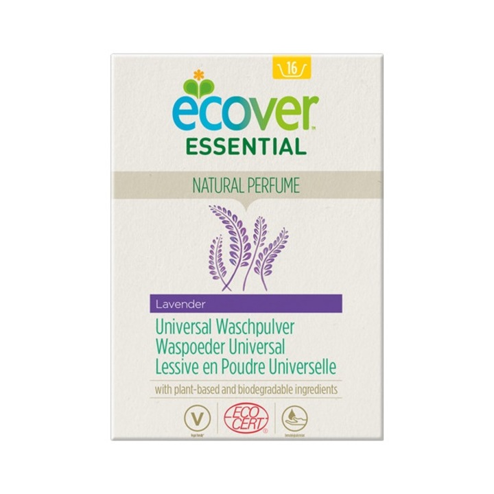 Detergent universal pentru rufe cu lavanda 1,2 kg Eco Ecover Essential