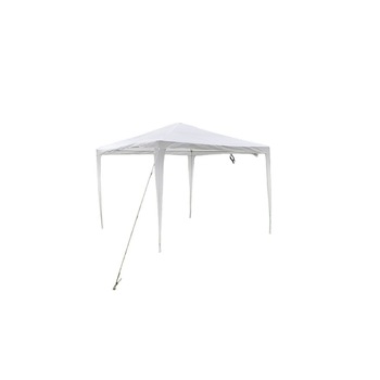 Pavilion de gradina, vidaXL, Tesatura, 3 x 3 m, Alb Pavilion de gradina, vidaXL, Tesatura, 3 x 3 m, Alb
