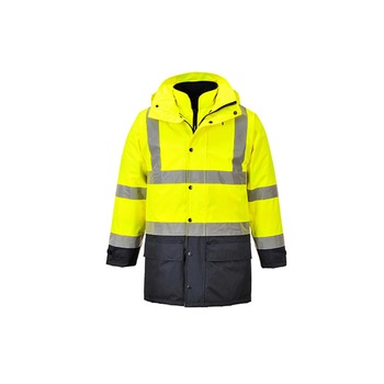 Jacheta reflectorizanta, Executive 5 in 1, maneci detasabile, rezistenta la apa, marimea 2XL Jacheta reflectorizanta, Executive 5 in 1, maneci detasabile, rezistenta la apa, marimea 2XL