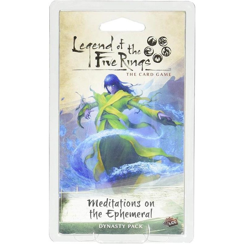 Set Carti Legend Of The Five Rings Lcg: Meditations On The Ephemeral Dynasty Expansion Pack
