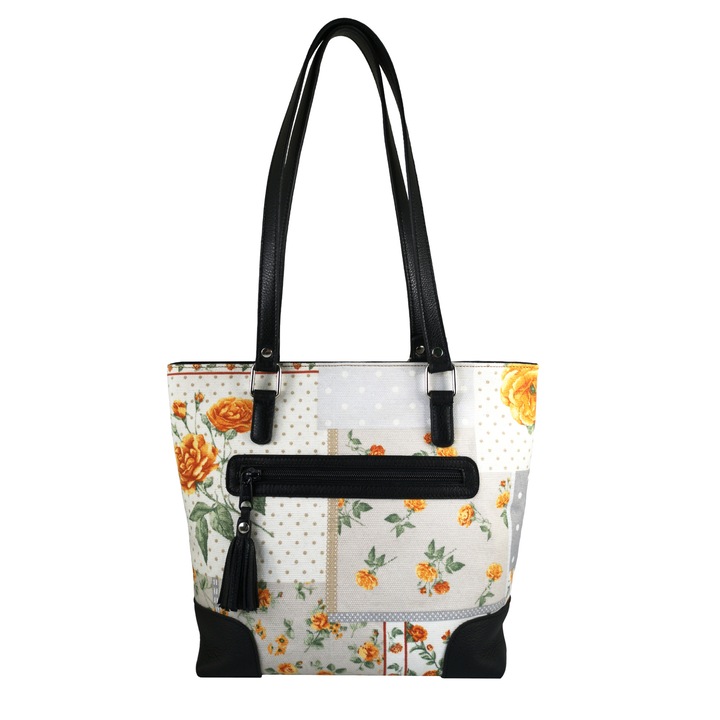 Geanta de dama, Ambrant, Model 4, Alb