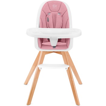 Scaun de masa 2 in 1 Kinderkraft Tixi, Roz Scaun de masa 2 in 1 Kinderkraft Tixi, Roz