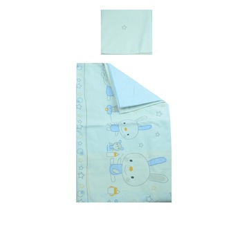 Set lenjerie de pat 2 piese 100 x 135 cm pentru copii Blanca F/18, Multicolor Set lenjerie de pat 2 piese 100 x 135 cm pentru copii Blanca F/18, Multicolor