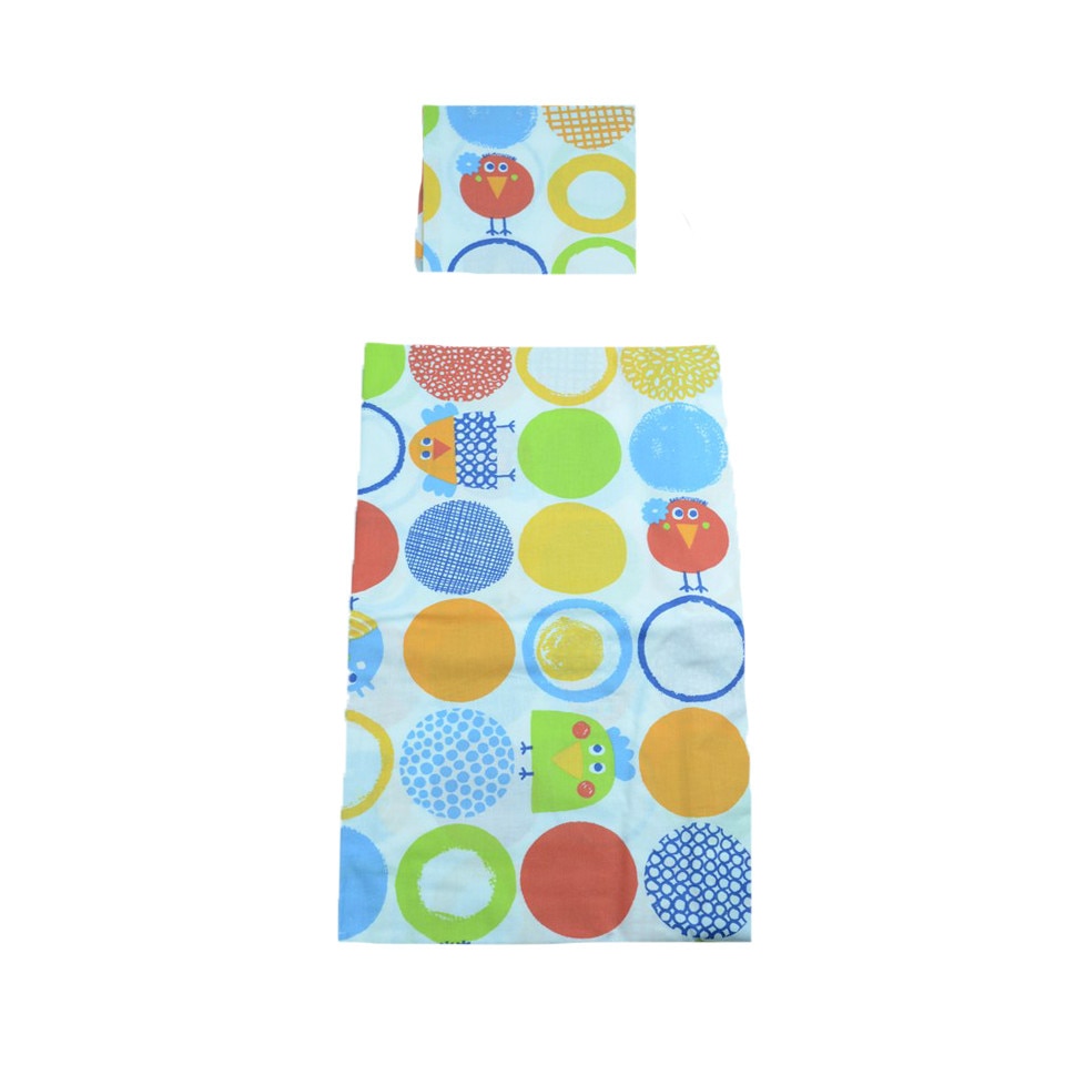 Set lenjerie de pat 2 piese 100 x 135 cm pentru copii Blanca F/40, Multicolor