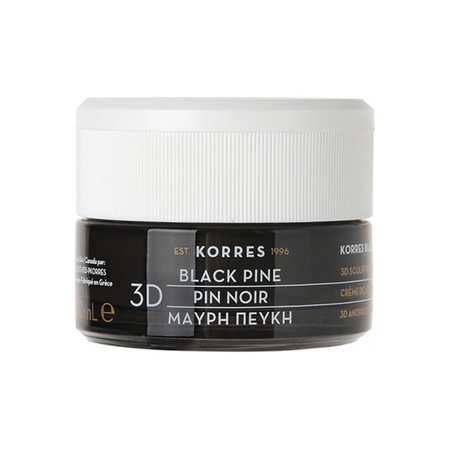 korres pin negru crema de zi antirid fermitate