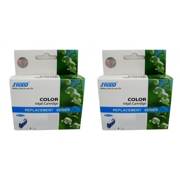 Pachet cartus cerneala Speed C4836A 11 cyan x 2 compatibil HP 56ml Pachet cartus cerneala Speed C4836A 11 cyan x 2 compatibil HP 56ml
