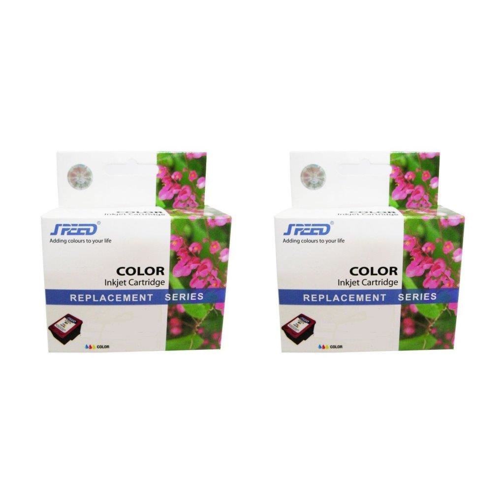 Pachet cartus cerneala Speed C9352CE 22XL color x2 compatibil HP 34ml