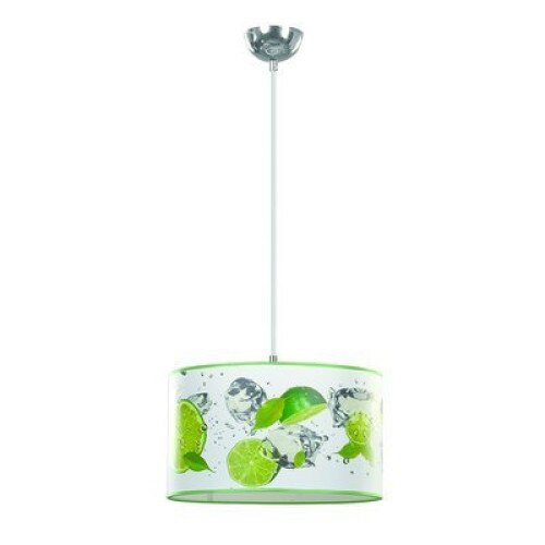 Pendul Emibig, Shades, Lime, Multicolor, Textil, 1x60W