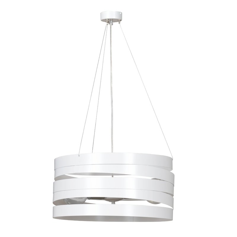 Lustra Emibig Dokka , Emibig, Alb, Metal, 80 cm