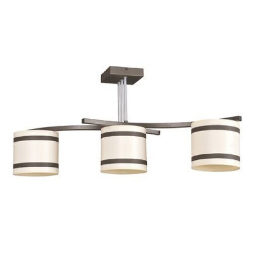 Lustra Emibig, Algida, Crem, Metal, 3x60W