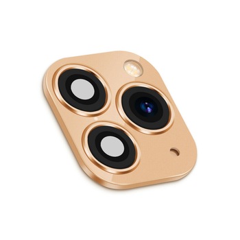 Protectie camera spate tempered glass iPhone X / XS ca iPhone 11 Pro / 11 Pro Max Gold Protectie camera spate tempered glass iPhone X / XS ca iPhone 11 Pro / 11 Pro Max Gold