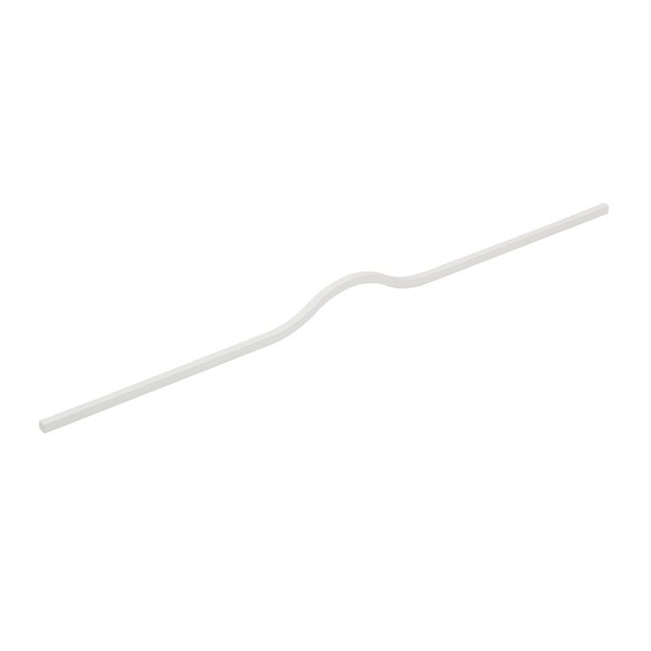 Maner pentru mobilier Brave alb mat, L= 400 mm