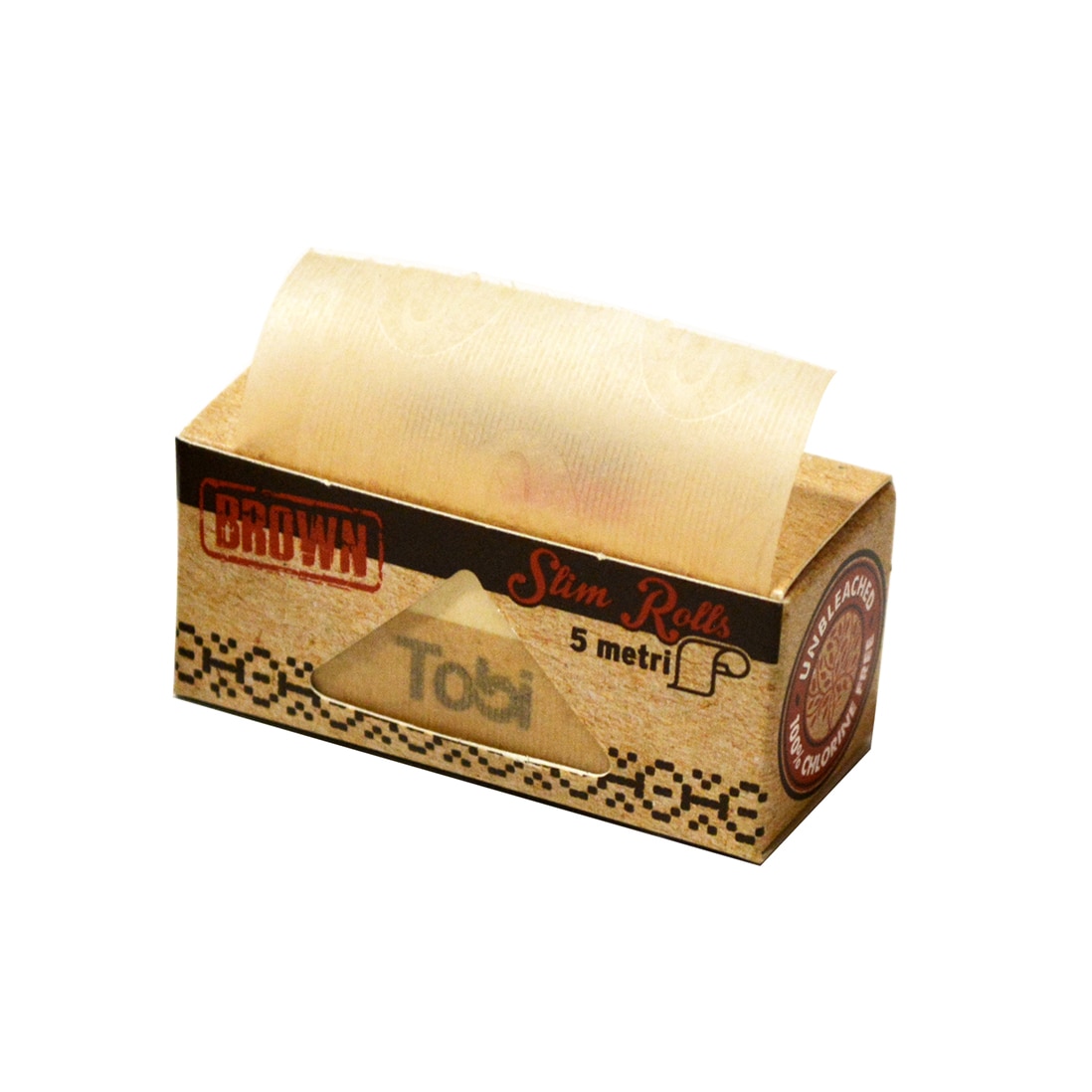 Foite in rola Brown Tobi, 5m