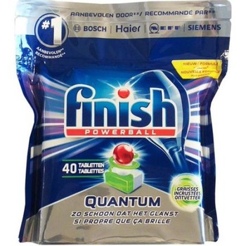 Detergent masina de spalat vase capsule Finish Quantum graises, 40 capsule Detergent masina de spalat vase capsule Finish Quantum graises, 40 capsule