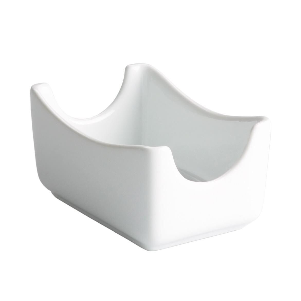 Suport din portelan pentru pliculete zahar