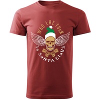 tricou personalizat barbat motociclist cine este mos craciun rosu marime 2xl imagen 4_0_
0