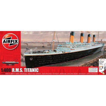 Kit constructie Airfix nava de croaziera R.M.S. Titanic Gift Set 1:400 Kit constructie Airfix nava de croaziera R.M.S. Titanic Gift Set 1:400