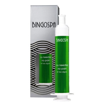 Crema de fata BingoSpa No Needles No Pain, cu 5 alge, 10 ml Crema de fata BingoSpa No Needles No Pain, cu 5 alge, 10 ml