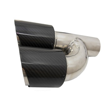 Set 2 Ornamente Tobe Sistem de evacuare Carbon Fiber Finisaj Lucios 6.3cm Set 2 Ornamente Tobe Sistem de evacuare Carbon Fiber Finisaj Lucios 6.3cm