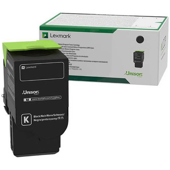 Toner Lexmark de capacitate mare C252UK0, 8000 de pagini, Negru