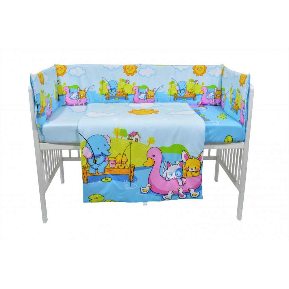 Set lenjerie patut cu 5 piese Lake