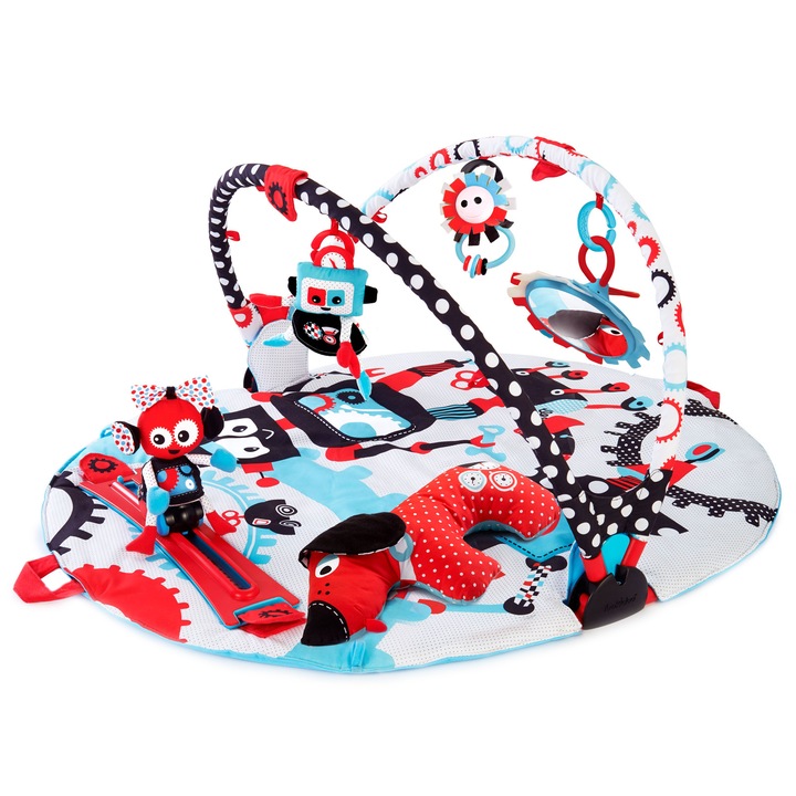 Jucarie Centru de joaca cu jucarii mobile si activitati fizice, Robo, Yookidoo, 0-12 luni