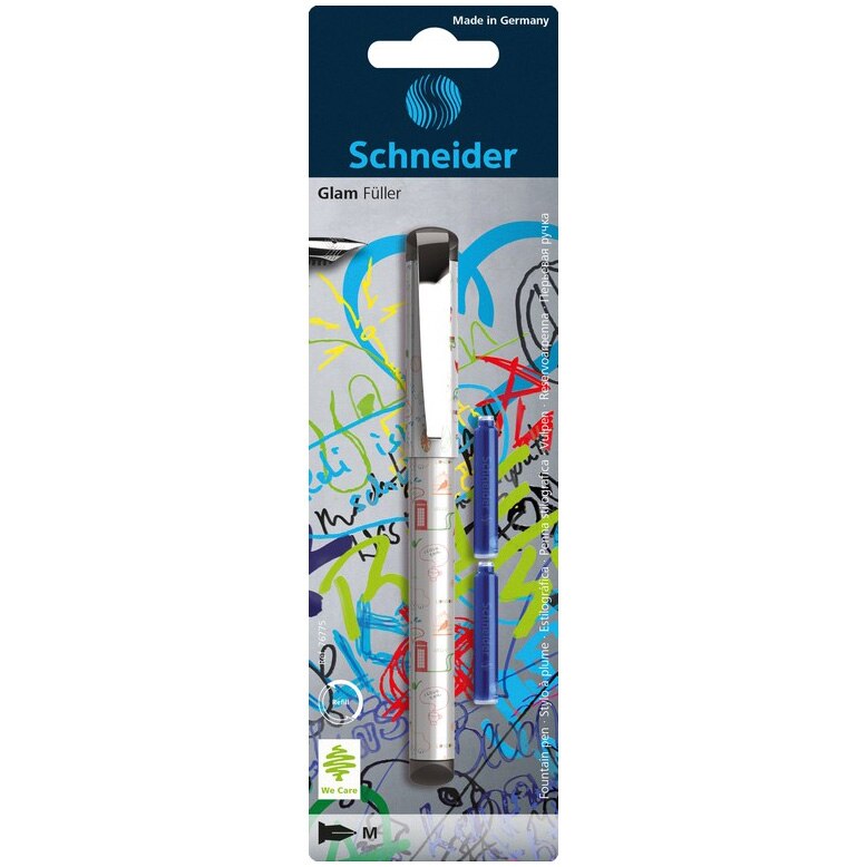 Stilou Schneider Glam si 2rezerve/blister