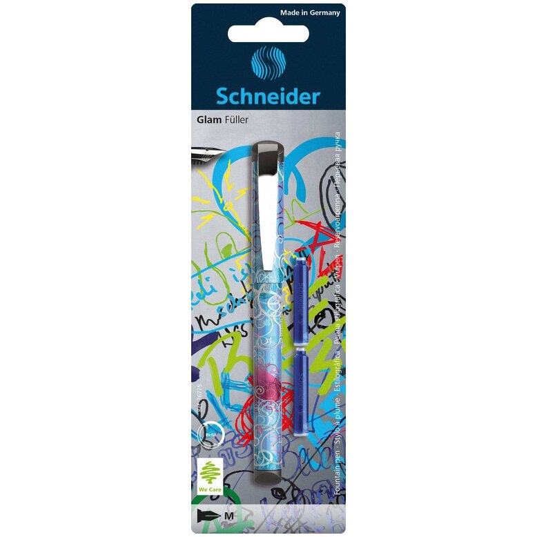 Stilou Schneider Glam si 2rezerve/blister