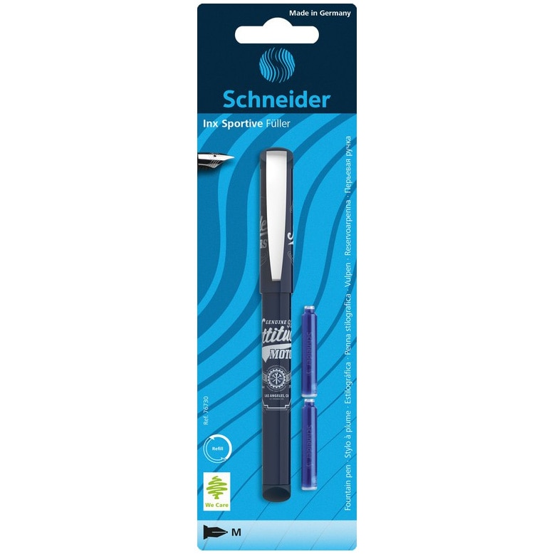 Blister stilou Schneider INX Sportive si 2 rezerve